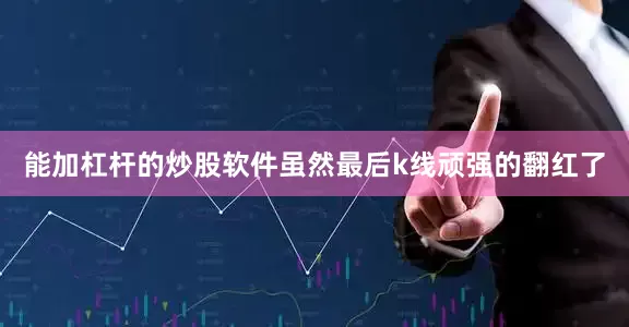 能加杠杆的炒股软件虽然最后k线顽强的翻红了